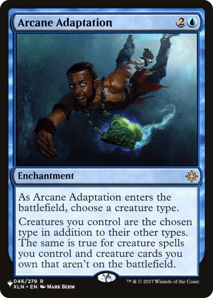 Image for Arcane Adaptation (046/279) (The List Reprints) - Magic: The Gathering