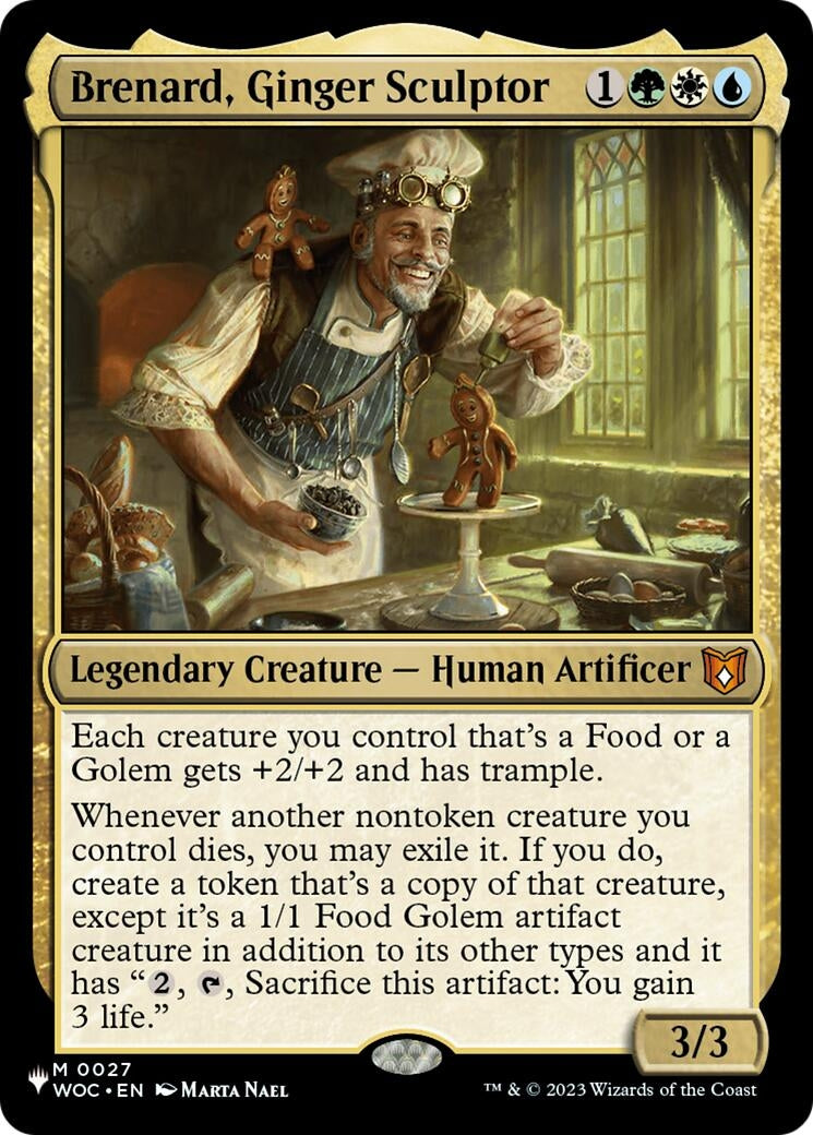 Image for Brenard, Ginger Sculptor (27) (The List Reprints) - Magic: The Gathering