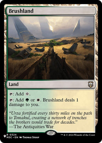 Image for Brushland (M3C) (324) (The List Reprints) - Magic: The Gathering