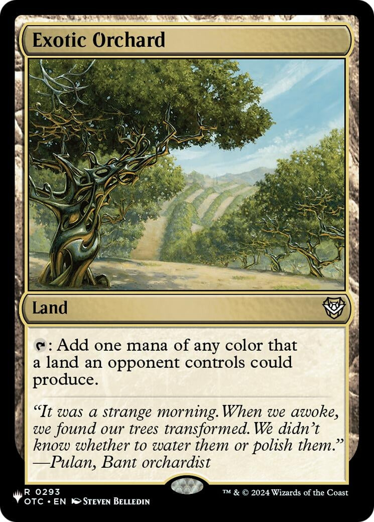 Exotic Orchard (OTC) (293) (The List Reprints)