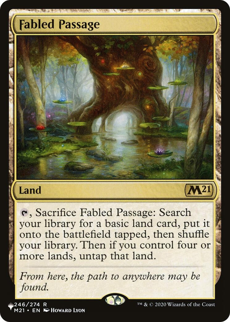 Fabled Passage (246/274) (The List Reprints)