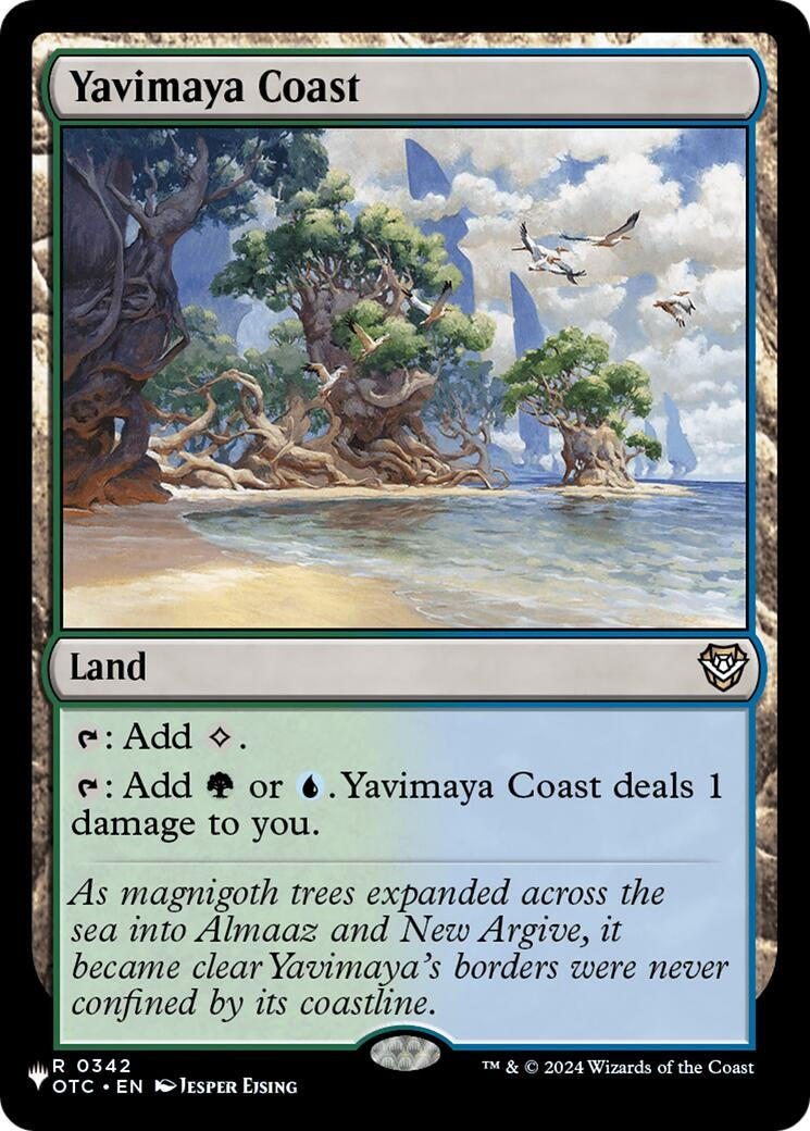 Image for Yavimaya Coast (342) - Magic: The Gathering
