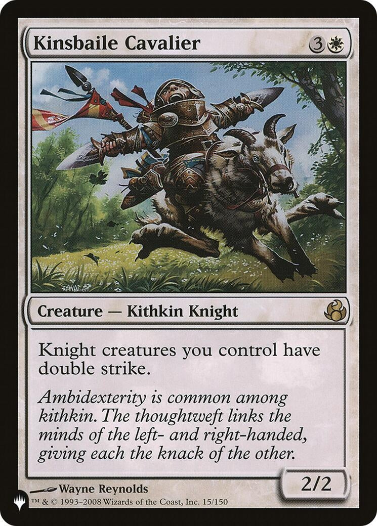 Image for Kinsbaile Cavalier (015/150) - Magic: The Gathering