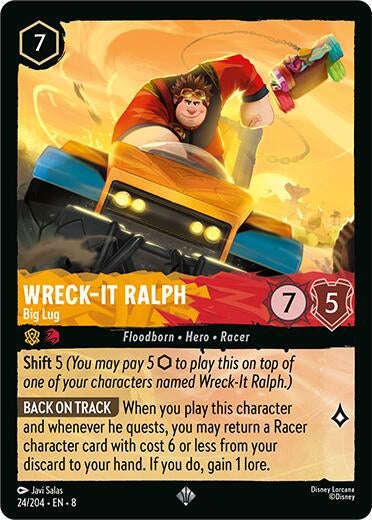Image for Wreck-It Ralph - Big Lug (24/204) [Reign of Jafar] - Disney Lorcana