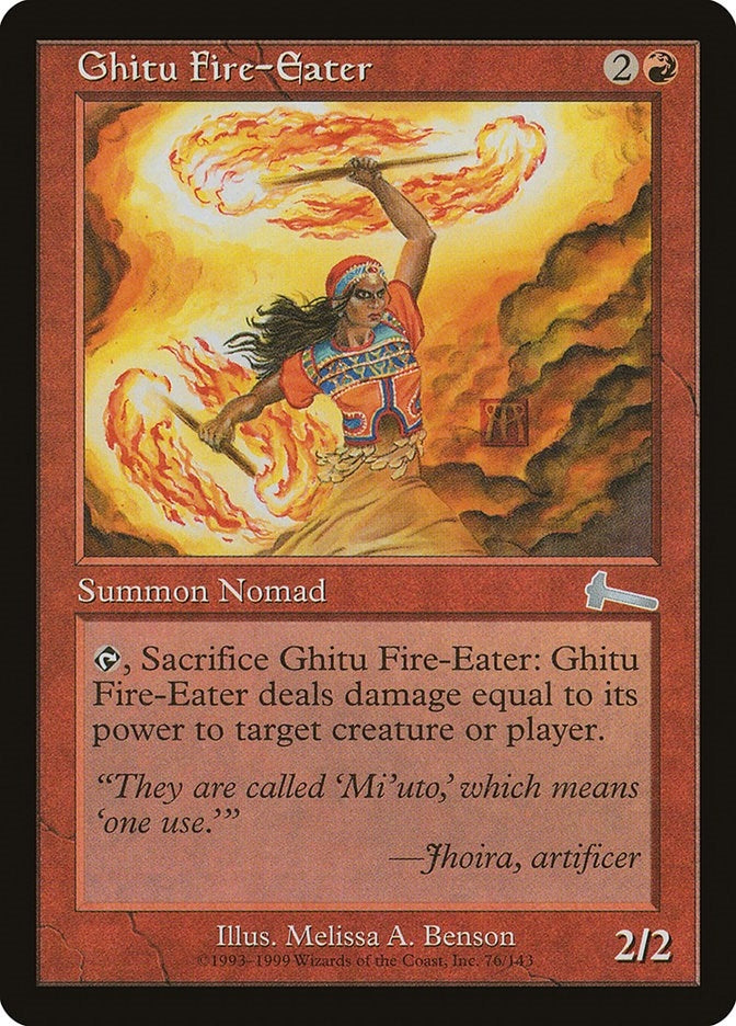 Ghitu Fire Eater (76) [ULG]