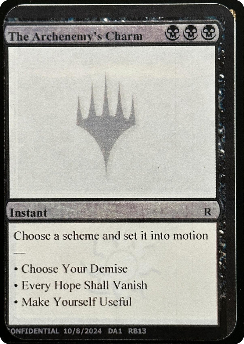 Image for The Archenemy's Charm - Magic: The Gathering