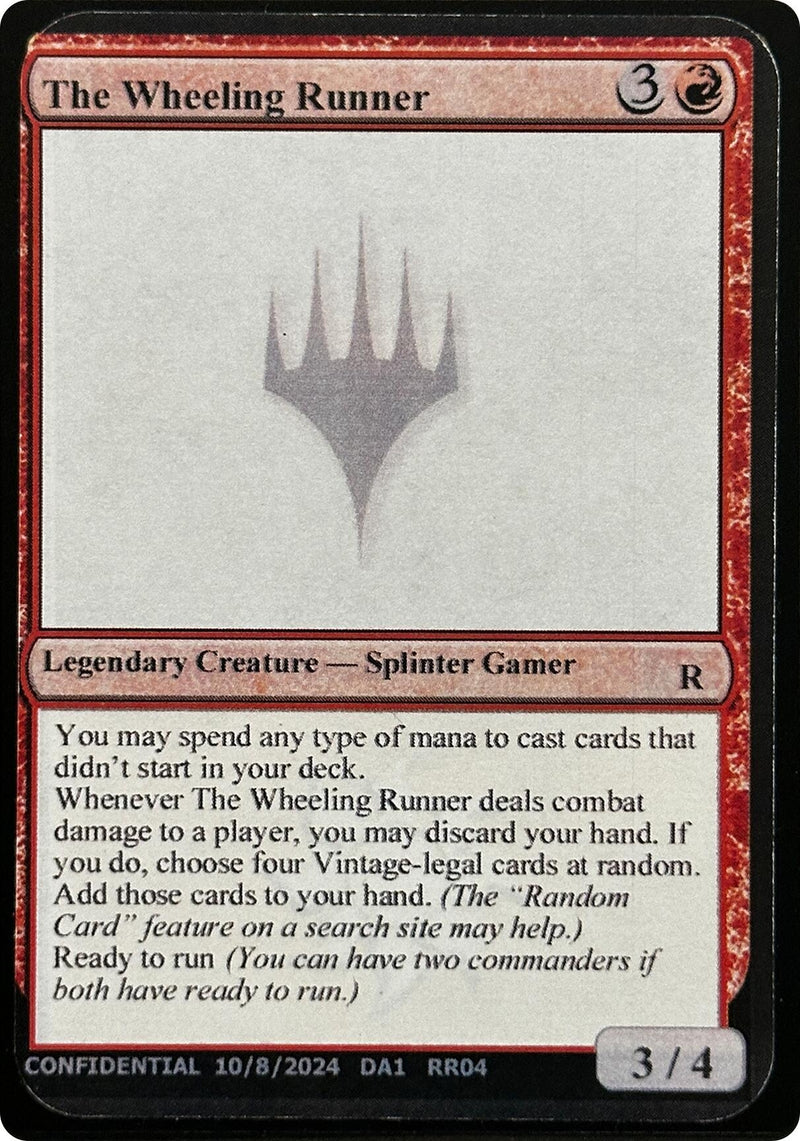 Image for The Wheeling Runner - Magic: The Gathering
