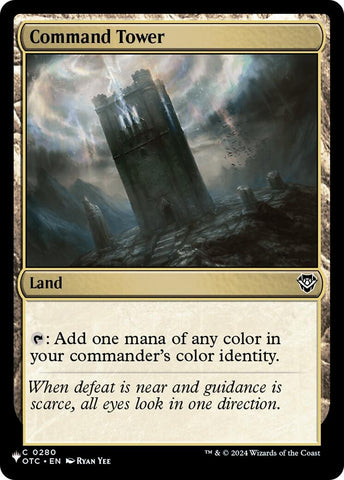 Image for Command Tower (OTC) (280) (The List Reprints) - Magic: The Gathering