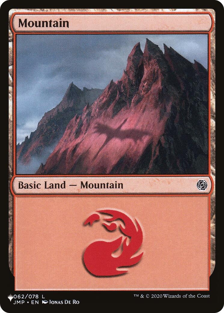 Image for Mountain (062) (JMP) (062/078) - Magic: The Gathering