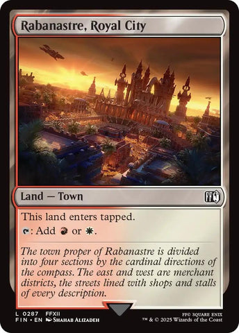 Image for Rabanastre, Royal City (287) (FINAL FANTASY) - Magic: The Gathering