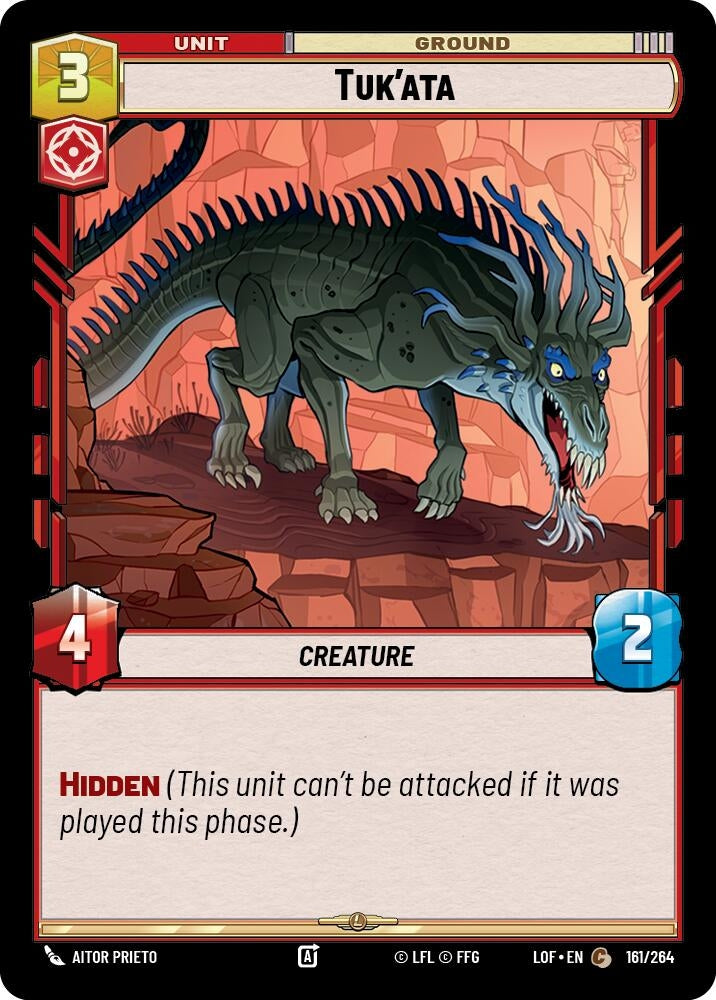 Image for Tuk'ata (161/264) (Legends of the Force) - Star Wars: Unlimited