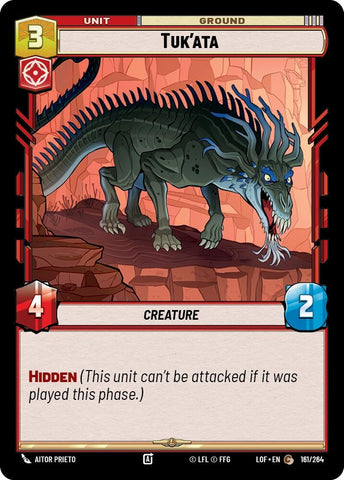 Image for Tuk'ata (161/264) (Legends of the Force) - Star Wars: Unlimited