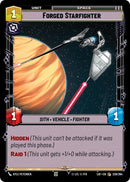 Image for Forged Starfighter (228/264) (Legends of the Force) - Star Wars: Unlimited