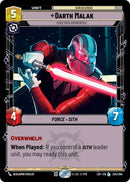 Image for Darth Malak - Covetous Apprentice (234/264) (Legends of the Force) - Star Wars: Unlimited
