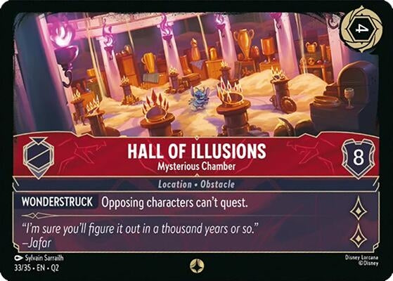 Image for Hall of Illusions - Mysterious Chamber (33/35) [Illumineer's Quest: Palace Heist] - Disney Lorcana