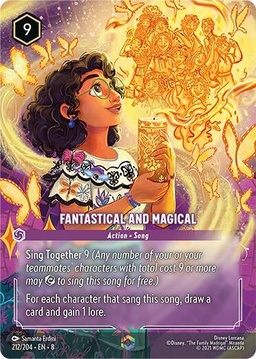 Image for Fantastical and Magical (Enchanted) (212/204) - Disney Lorcana