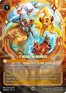 Image for It Means No Worries (Enchanted) (208/204) - Disney Lorcana