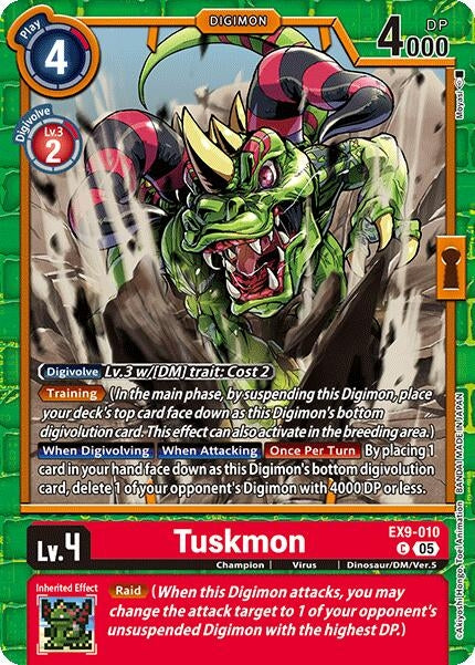 Image for Tuskmon (EX9-010 C) (Versus Monsters) (EX-09) - Digimon Card Game