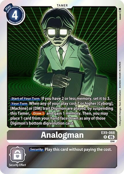 Image for Analogman (EX9-068 R) (Versus Monsters) (EX-09) - Digimon Card Game