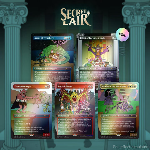 Image for Secret Lair Drop: Featuring: Jay Howell - Rainbow Foil Edition - Magic: The Gathering