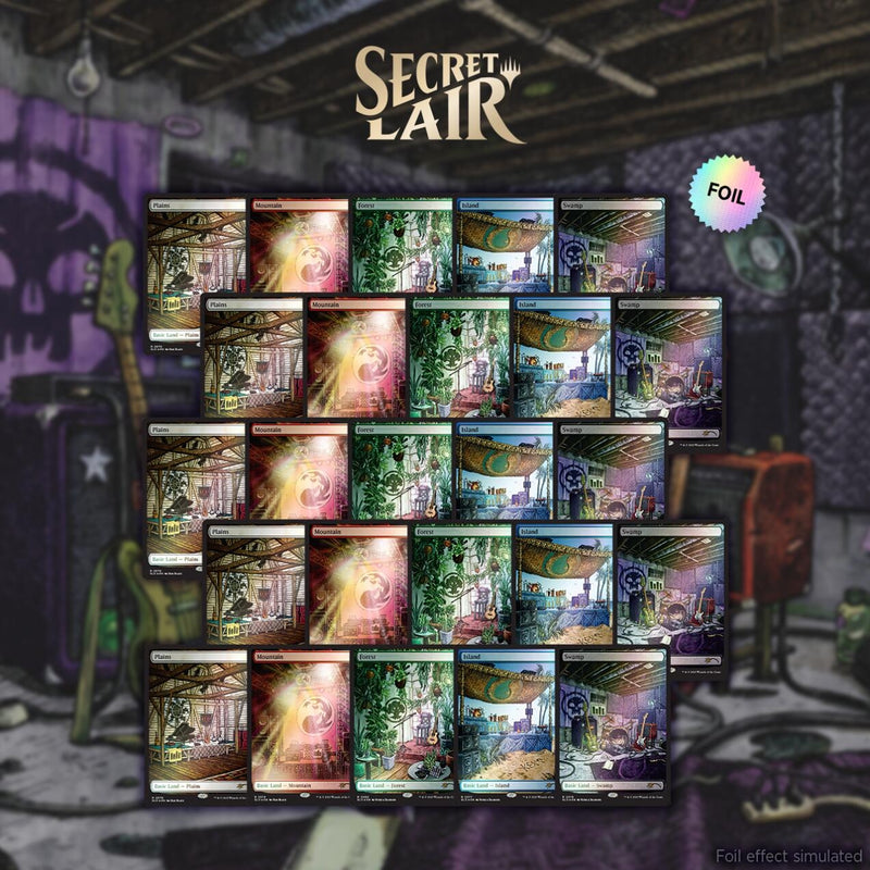 Image for Secret Lair Drop: KEXP: Where the Music Matters - Rainbow Foil Bundle - Magic: The Gathering