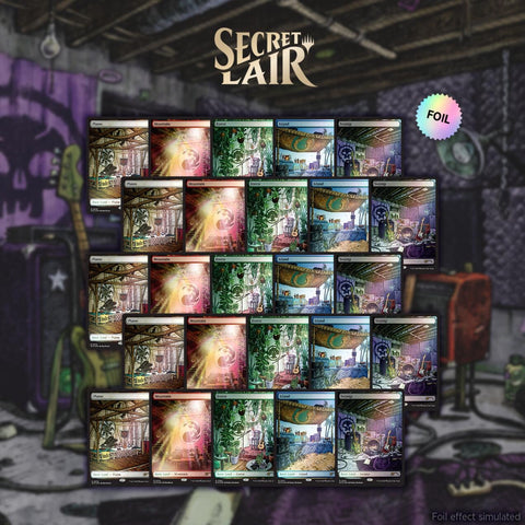Image for Secret Lair Drop: KEXP: Where the Music Matters - Rainbow Foil Bundle - Magic: The Gathering