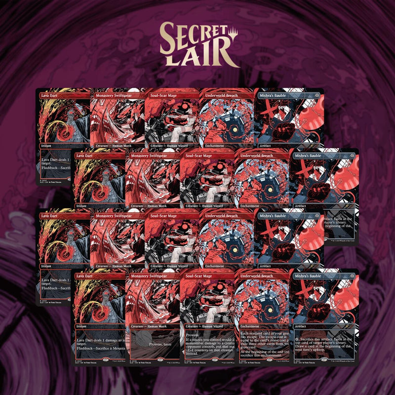 Image for Secret Lair Drop: vroooOOOMMMMMM! - Non-Foil Playset Bundle - Magic: The Gathering