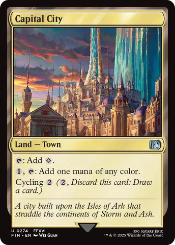 Image for Capital City (274) (FINAL FANTASY) - Magic: The Gathering
