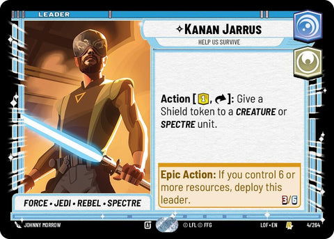 Image for Kanan Jarrus - Help Us Survive (004/264) (Legends of the Force) - Star Wars: Unlimited