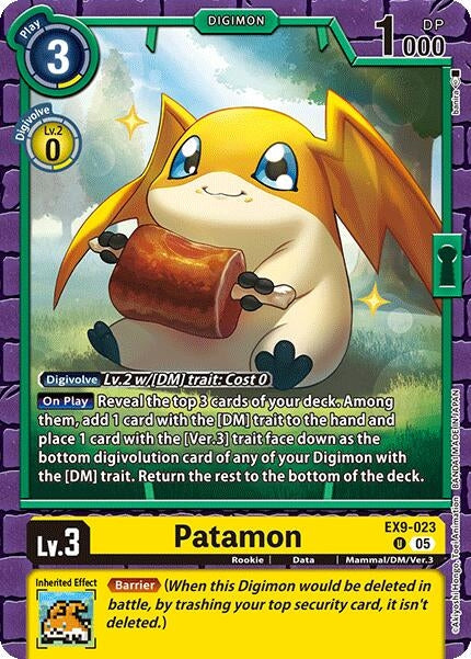 Image for Patamon (EX9-023 U) (Versus Monsters) (EX-09) - Digimon Card Game