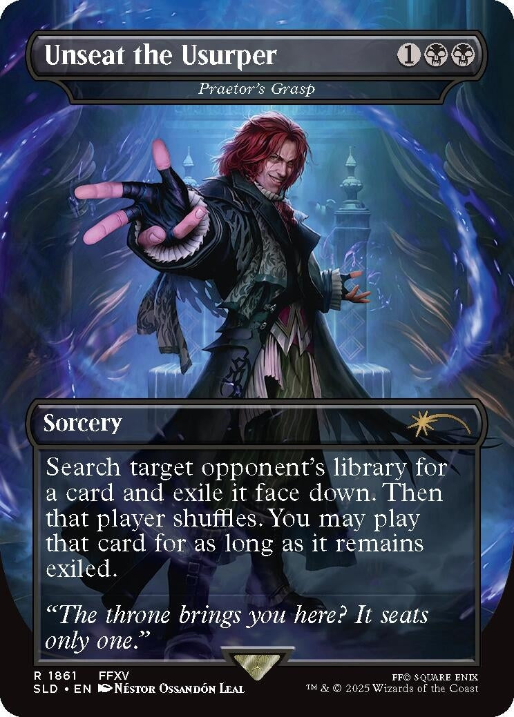 Image for Unseat the Usurper - Praetor's Grasp (1861) (Secret Lair Drop Series) - Magic: The Gathering