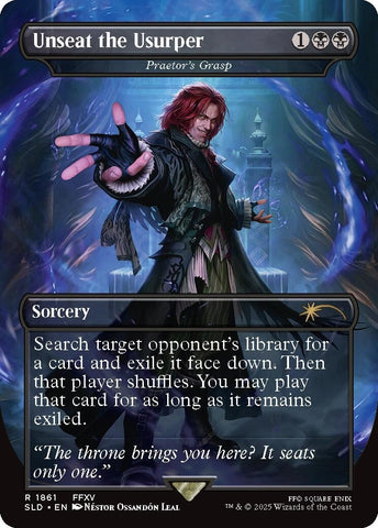 Image for Unseat the Usurper - Praetor's Grasp (1861) (Secret Lair Drop Series) - Magic: The Gathering