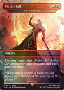 Image for Meteorfall - Star of Extinction (Rainbow Foil) (1862) (Secret Lair Drop Series) - Magic: The Gathering