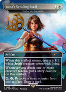 Image for Yuna's Sending Staff - Staff of the Storyteller (Rainbow Foil) (1863) (Secret Lair Drop Series) - Magic: The Gathering
