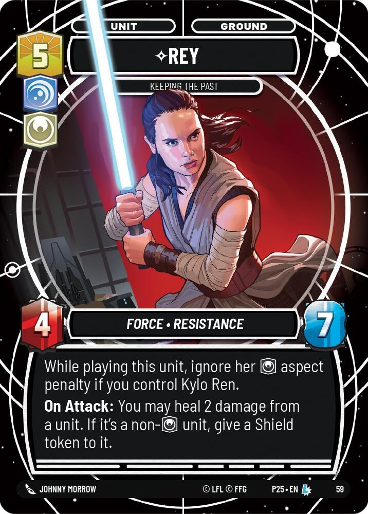 Image for Rey - Keeping the Past (59) - Star Wars: Unlimited