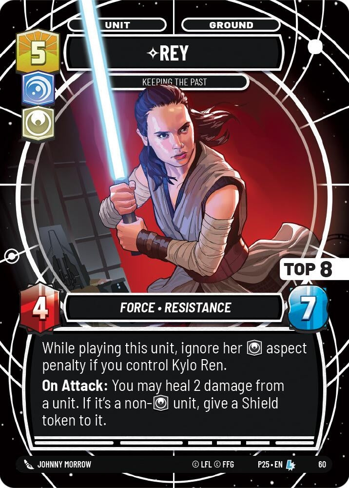 Image for Rey - Keeping the Past (Top 8) (60) - Star Wars: Unlimited