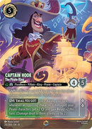 Image for Captain Hook - The Pirate King (Enchanted) (215/204) - Disney Lorcana