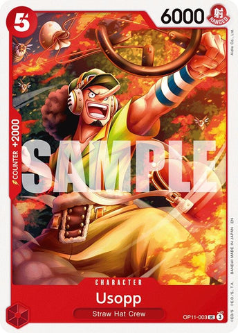 Image for Usopp (OP11-003) (A Fist of Divine Speed) - One Piece Card Game