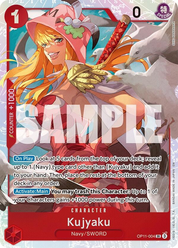 Image for Kujyaku (OP11-004) (A Fist of Divine Speed) - One Piece Card Game