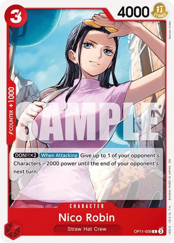 Image for Nico Robin (OP11-009) (A Fist of Divine Speed) - One Piece Card Game