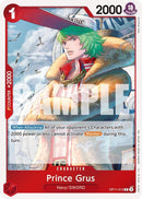 Image for Prince Grus (OP11-013) (A Fist of Divine Speed) - One Piece Card Game