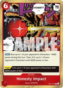 Image for Honesty Impact (OP11-018) (A Fist of Divine Speed) - One Piece Card Game