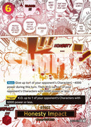 Image for Honesty Impact (Alternate Art) (OP11-018) (A Fist of Divine Speed) - One Piece Card Game