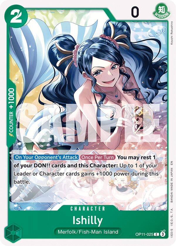 Image for Ishilly (OP11-025) (A Fist of Divine Speed) - One Piece Card Game