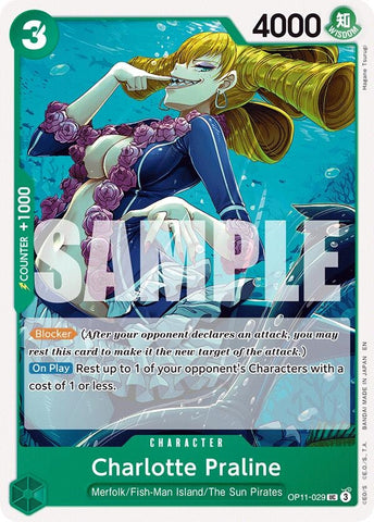 Image for Charlotte Praline (OP11-029) (A Fist of Divine Speed) - One Piece Card Game