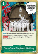 Image for Gum-Gum Elephant Gatling (OP11-038) (A Fist of Divine Speed) - One Piece Card Game
