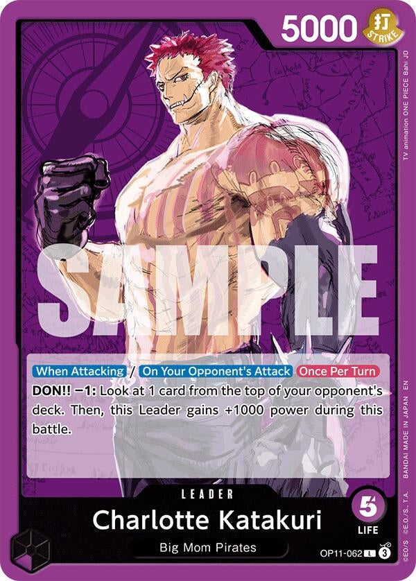 Image for Charlotte Katakuri (062) (OP11-062) (A Fist of Divine Speed) - One Piece Card Game
