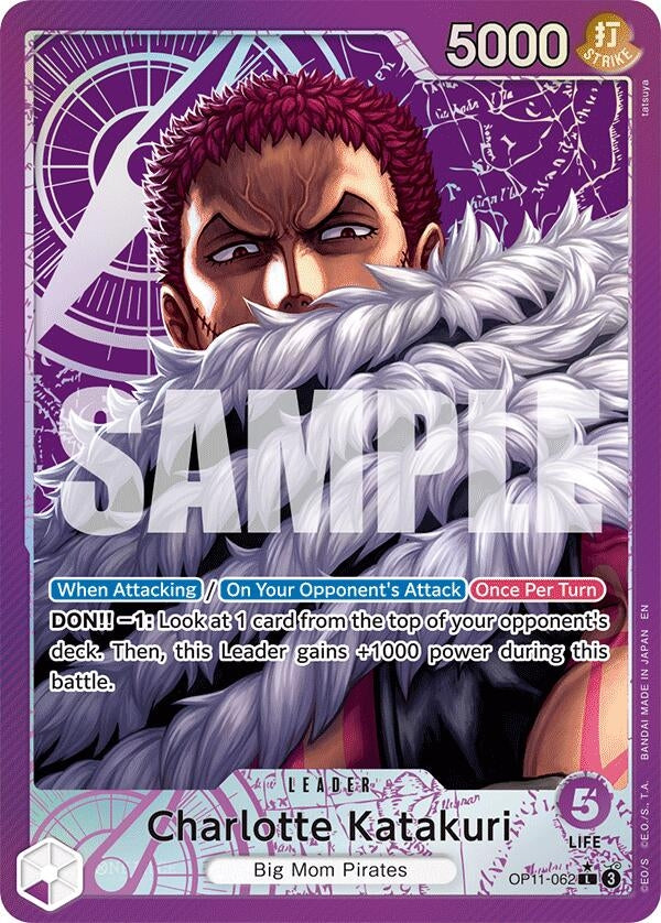 Image for Charlotte Katakuri (062) (Alternate Art) (OP11-062) (A Fist of Divine Speed) - One Piece Card Game