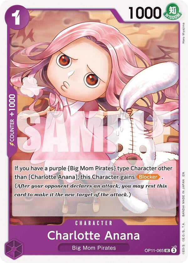 Image for Charlotte Anana (OP11-065) (A Fist of Divine Speed) - One Piece Card Game