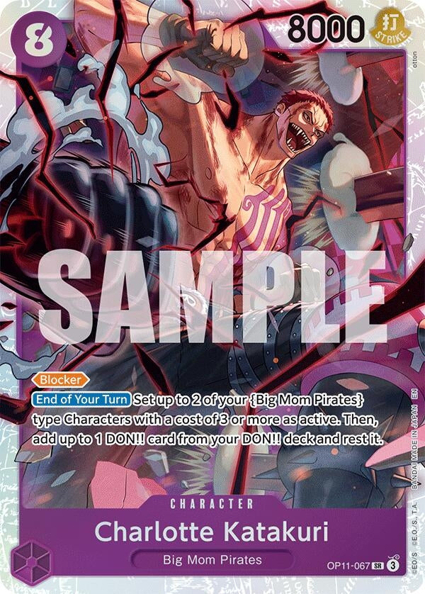 Image for Charlotte Katakuri (067) (OP11-067) (A Fist of Divine Speed) - One Piece Card Game